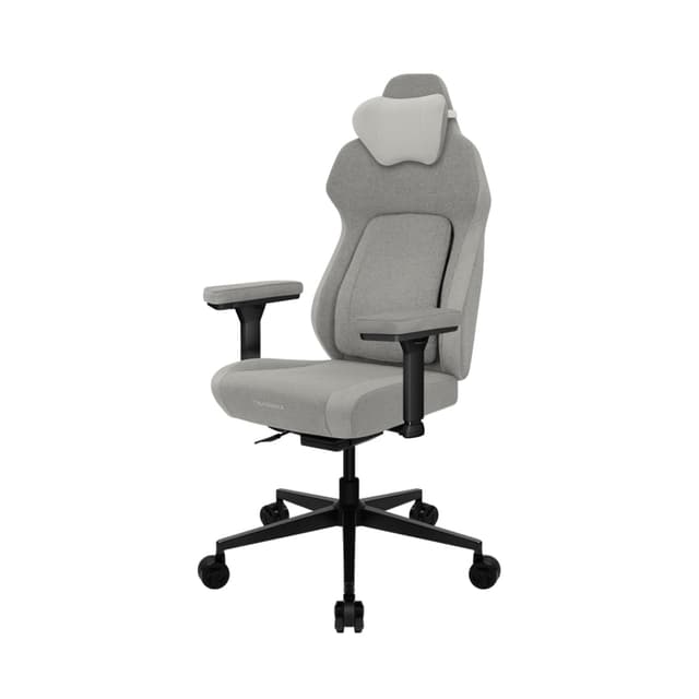 Игровое компьютерное кресло, ThunderX3, CORE Smart-Loft Light Grey, Тканное покрытие, (Ш)70*(Г)50*(В)129(139) см, Чёрный