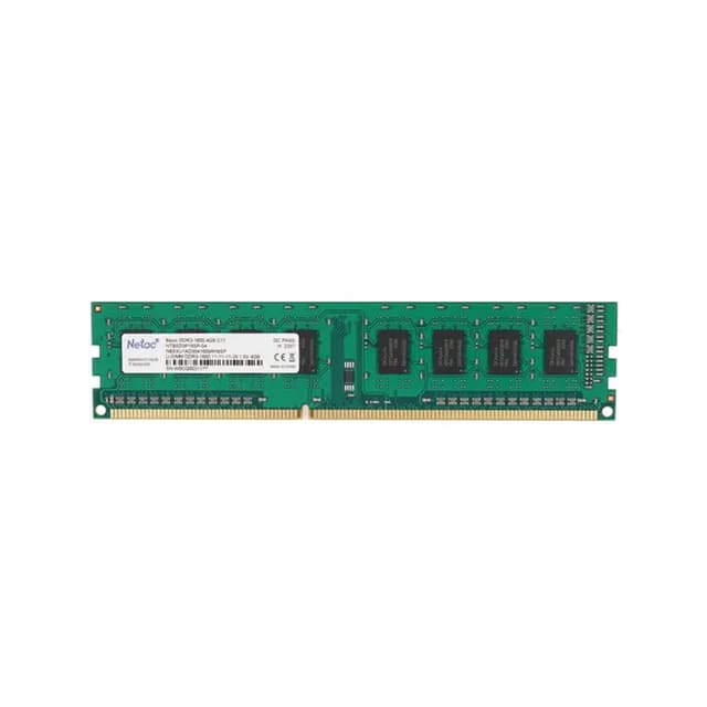 Модуль памяти, Netac, NTBSD3P16SP-04, DDR3, 4GB, DIMM <PC3-12800/1600MHz>
