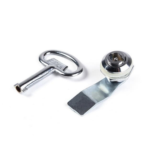 Замок металлический с ключом, Deluxe, MS705, (замок+язычок+ключ)