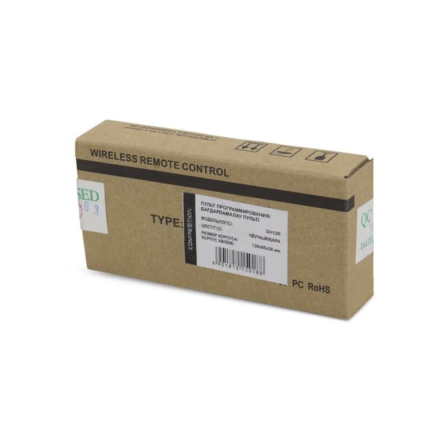 Пульт программирования, Competition, DH12R, 115х55х15 мм, Черный, Пластик