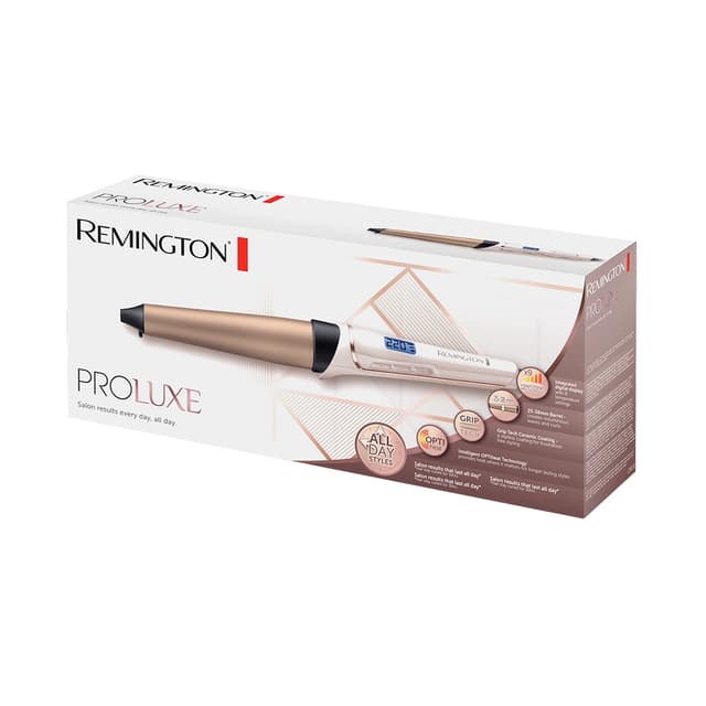 Плойка конусная, Remington, CI91X1, 54W, Диаметр щипцов 25-38мм, Количество температурных режимов 11, Диапазон температуры нагрева 120-210 °С, Длина шнура 300 см, Бронзовый