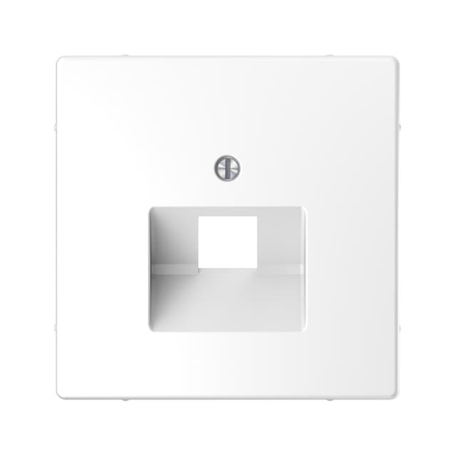 Центральная накладка, MERTEN, MTN4521-6035, D-Life для розетки 1-ой RJ45 белый лотос