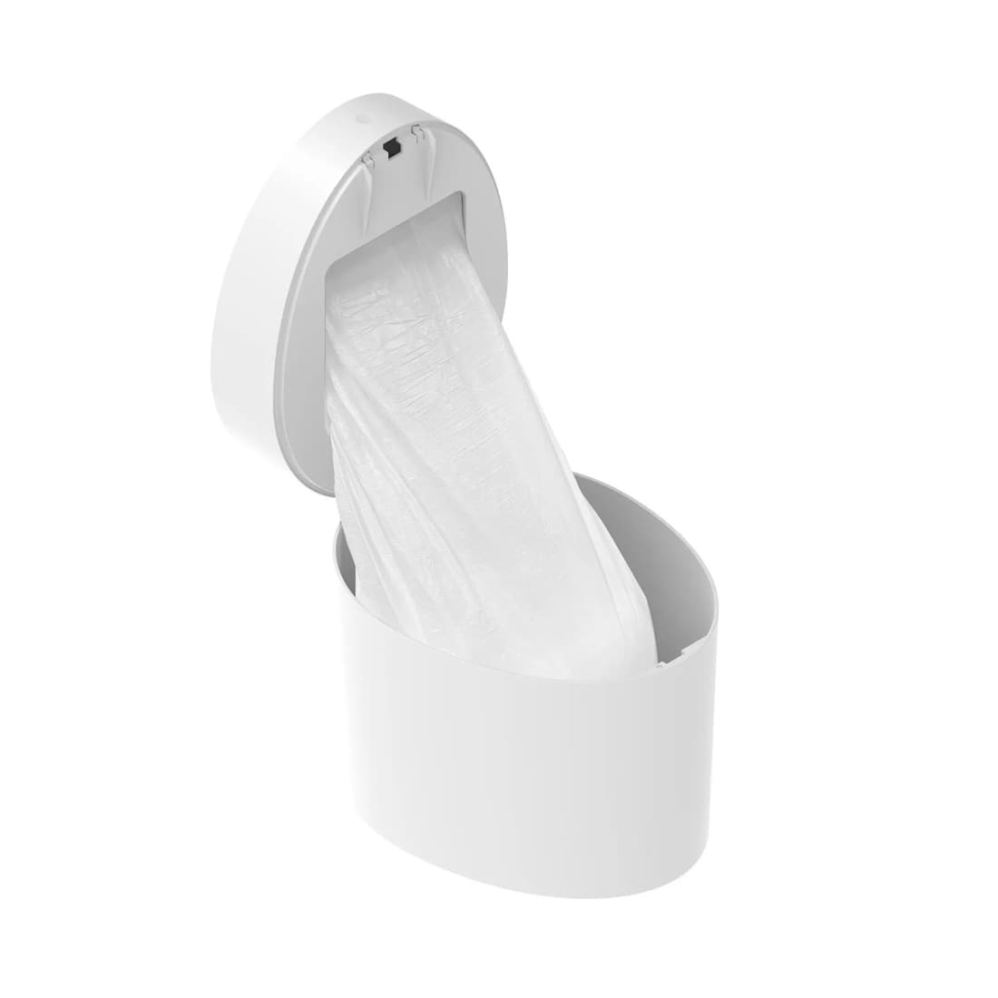 Умное мусорное ведро, Townew, T Air One, Smart Trash Can, Объем 16.6 л, Технология запечатывания пакета, Полуавтоматическое, Влагозащита IPX4, Белый