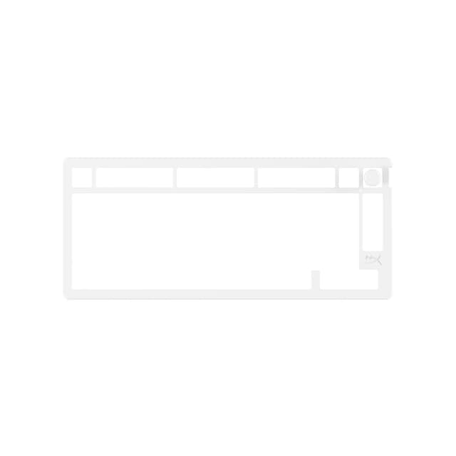 Запчасть к клавиатуре верхняя панель, HyperX, Alloy Rise 75, 85U14AA, Алюминий, Белый