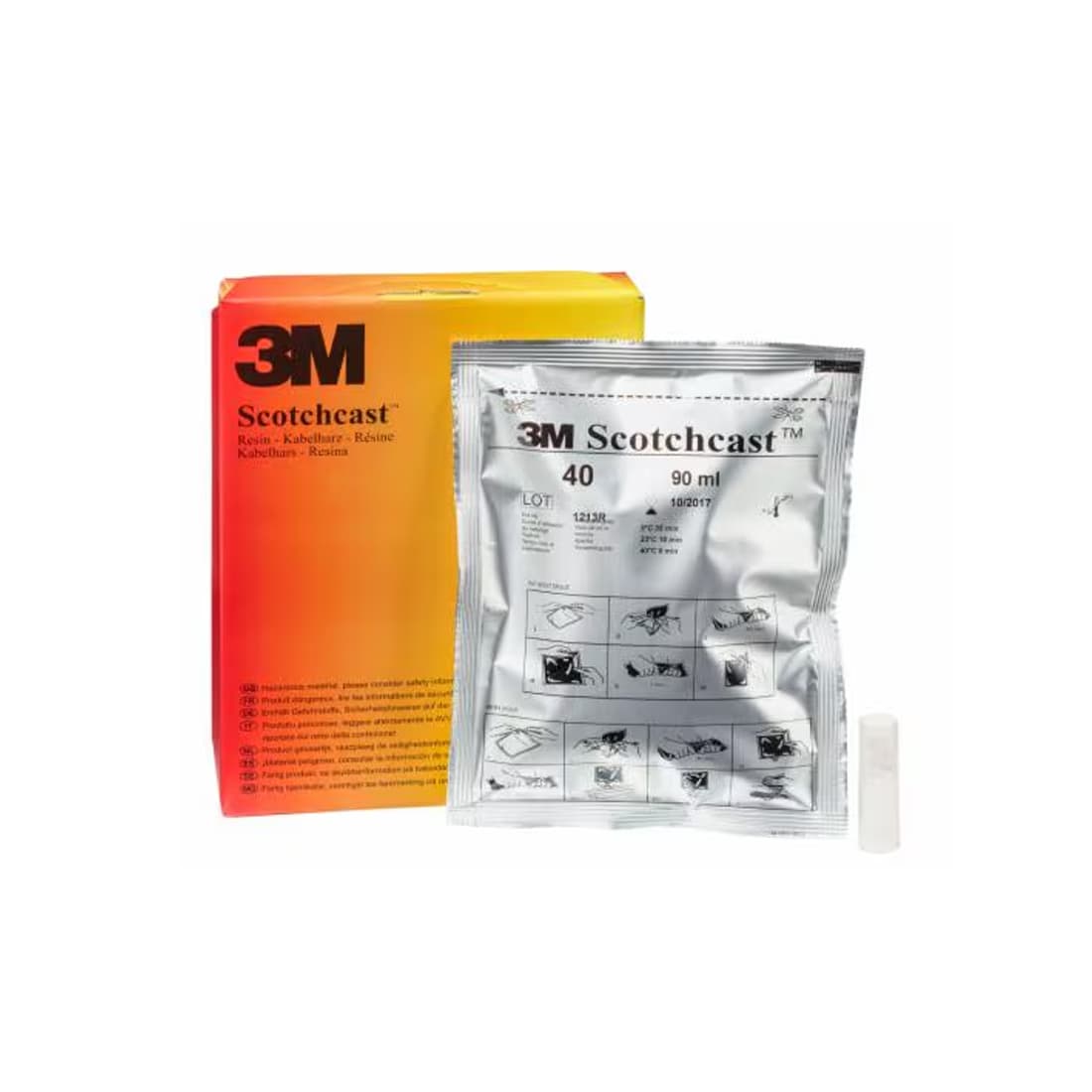 Электротехнический полиуретановый компаунд ,3М, SC 40, 370 мл, водостойкий
