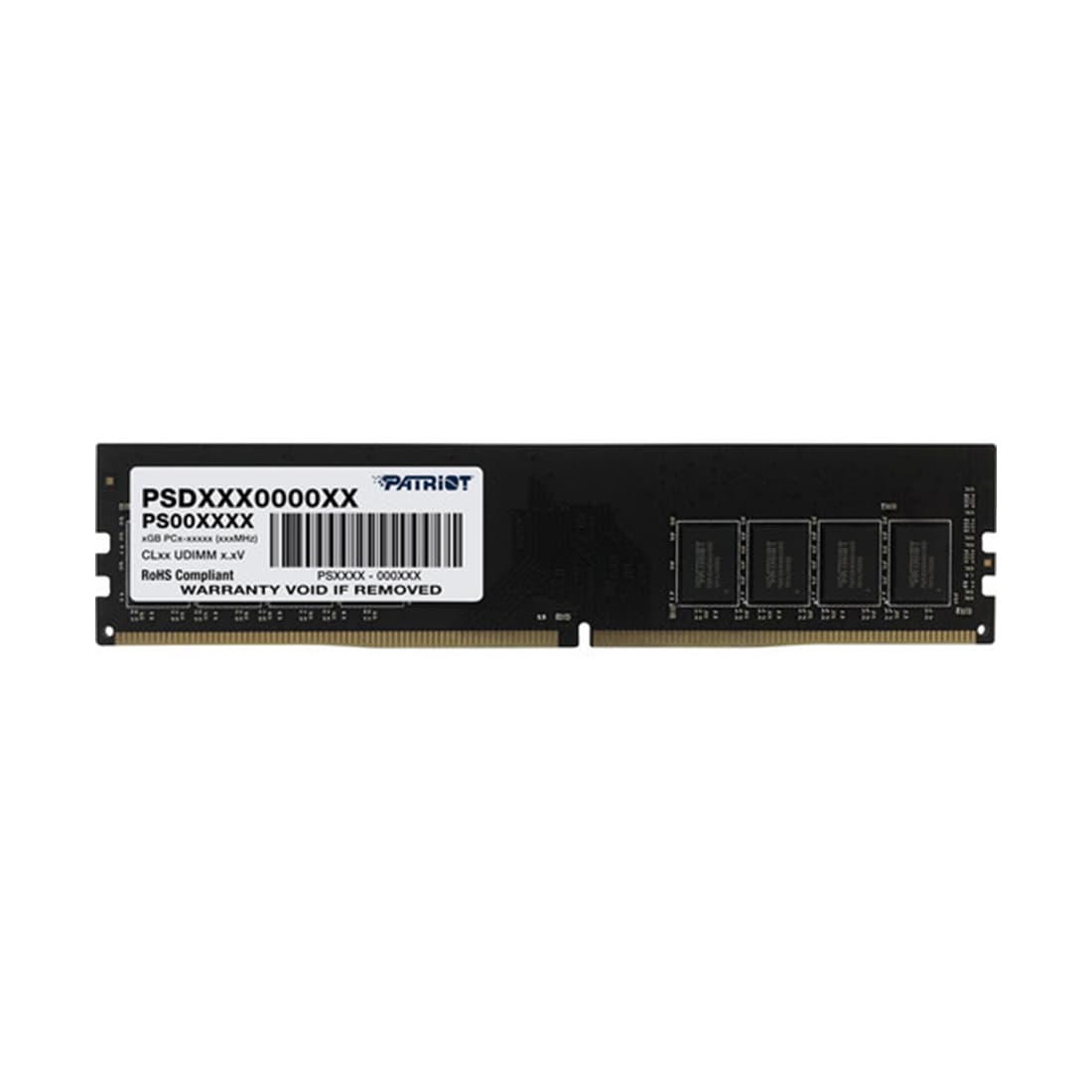 Модуль памяти, Patriot, SL PSD416G32002 DDR4, 16GB, DIMM <PC4-25600/3200MHz>