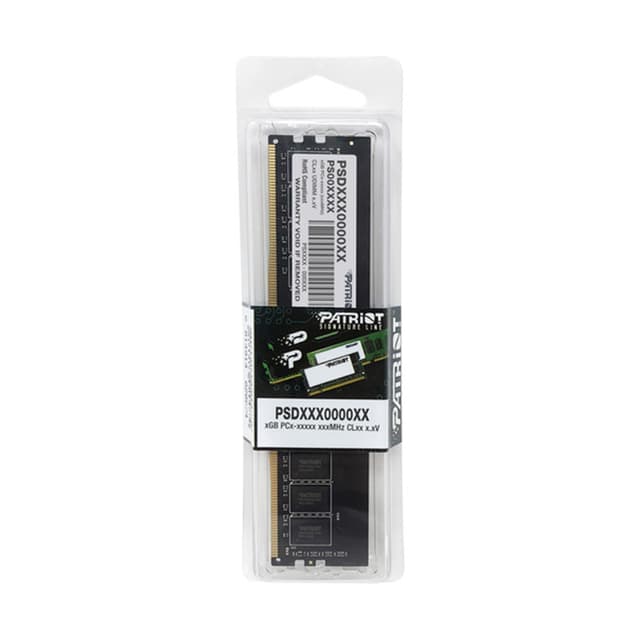 Модуль памяти, Patriot, SL PSD416G32002 DDR4, 16GB, DIMM <PC4-25600/3200MHz>