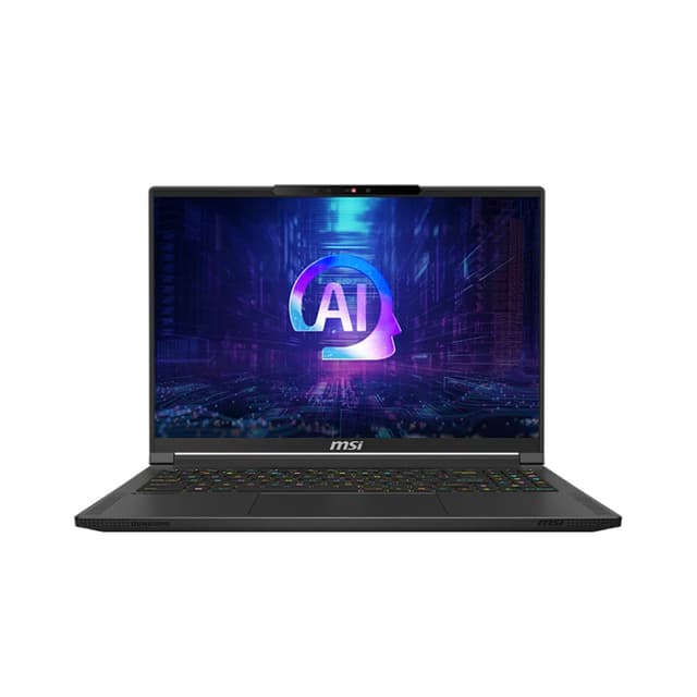 Ноутбук, MSI, Stealth A16 AI+ A3XWHG-202XKZ, 9S7-15FL35-202, 16", QHD+ 2560x1600, OLED, 240Hz, Ryzen AI 9 HX370, 32GB LPDDR5X, 1TB SSD Gen4, NVIDIA GeForce RTX5070 Ti, 12GB GDDR7, DOS, Черный