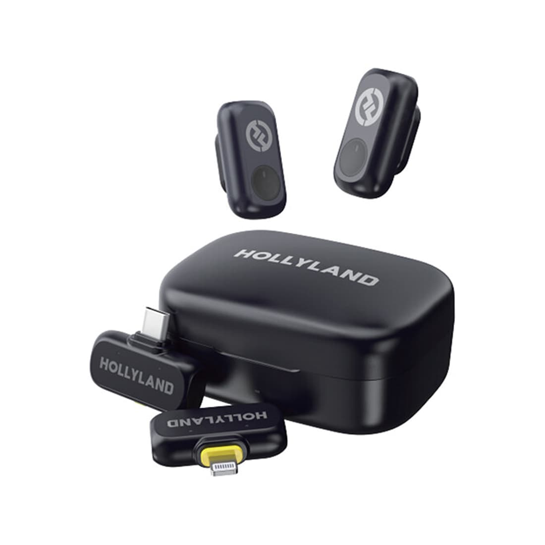 Петличный микрофон, Hollyland, Lark A1 Combo, 48 кГц/24 бит Hi-Fi звук, 3-уровневое интеллектуальное шумоподавление, Универсальная совместимость, Регулировка эквалайзера и реверберации, Умная защита от искажений, Время работы батареи 54 часа, Диапазон прямой видимости 200 м, Компактная магнитная конструкция, 6-уровневая регулировка усилени, Черный