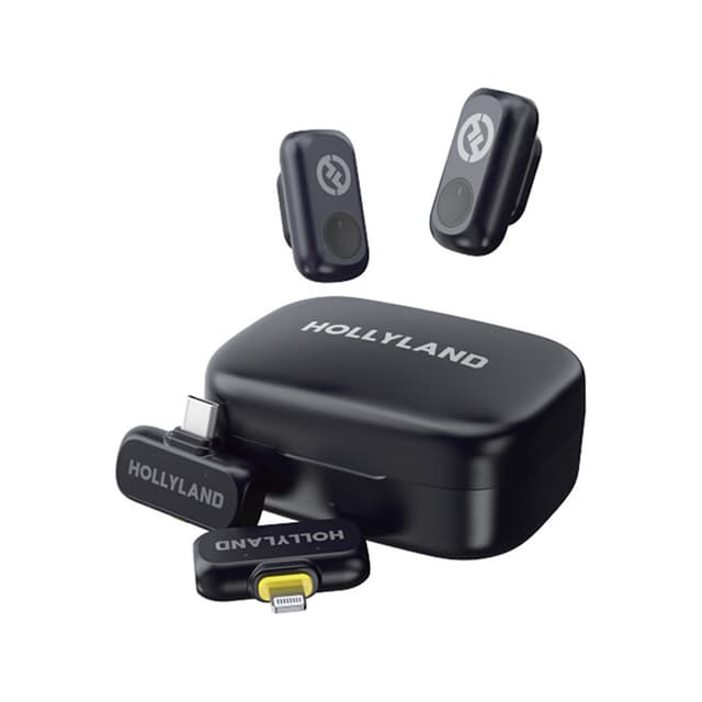 Петличный микрофон, Hollyland, Lark A1 Combo, 48 кГц/24 бит Hi-Fi звук, 3-уровневое интеллектуальное шумоподавление, Универсальная совместимость, Регулировка эквалайзера и реверберации, Умная защита от искажений, Время работы батареи 54 часа, Диапазон прямой видимости 200 м, Компактная магнитная конструкция, 6-уровневая регулировка усилени, Черный