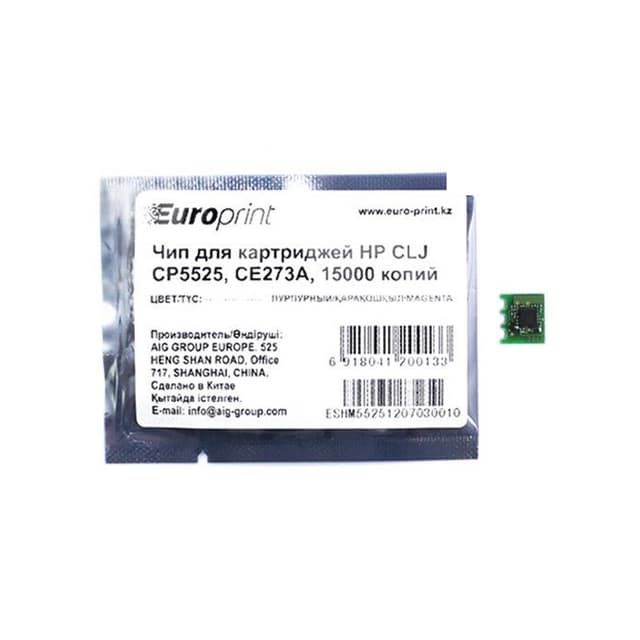 Чип, Europrint, CE273A, Для картриджей HP CLJ CP5525, 15000 страниц.