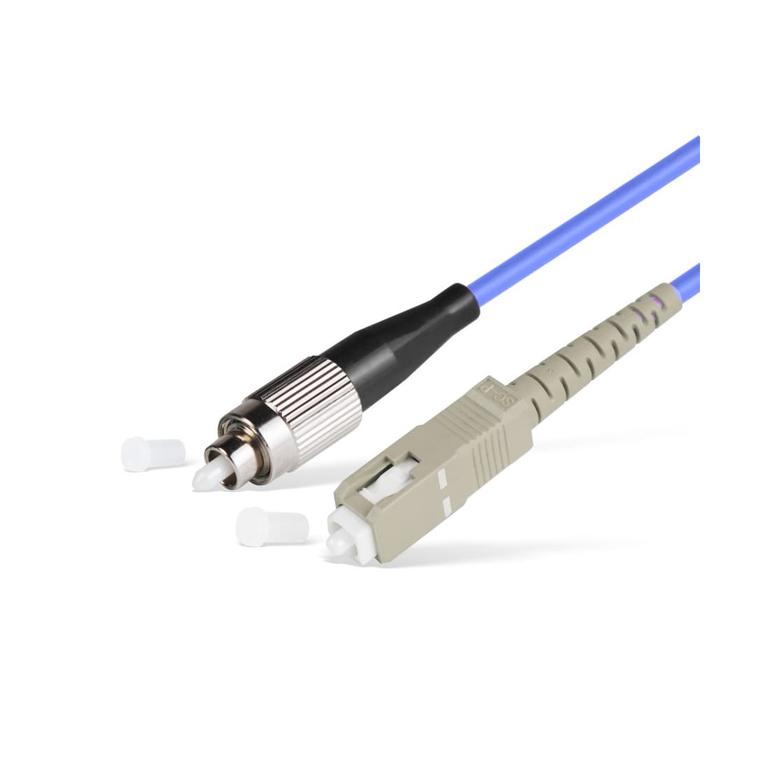 Патч корд оптоволоконный,, FC/UPC-SC/UPC MM OM4 50/125 Simplex 3.0мм 1 м, LSZH