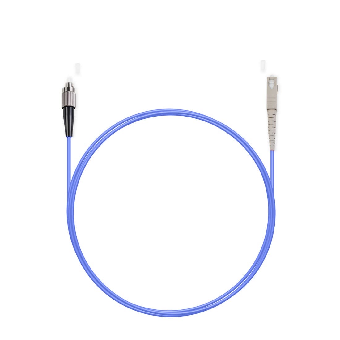 Патч корд оптоволоконный,, FC/UPC-SC/UPC MM OM4 50/125 Simplex 3.0мм 1 м, LSZH