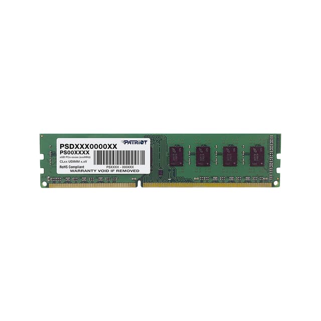 Модуль памяти, PATRIOT, SIGNATURE PSD34G16002 DDR3, 4GB, DIMM <PC3-12800/1600MHz>