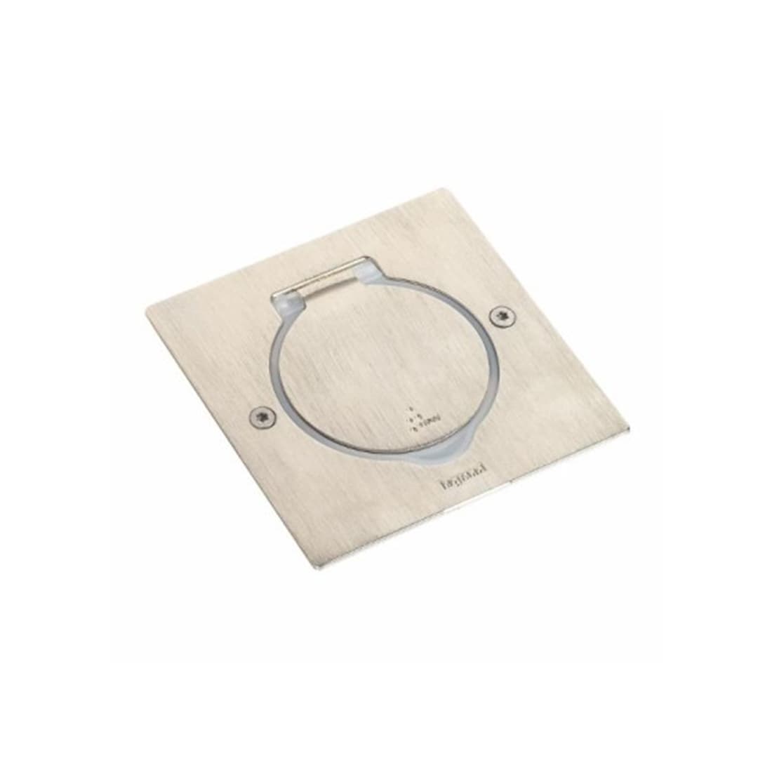 Встраиваемый розеточный блок, Legrand, 089700, 2 модуля, Нержавеющая сталь IP44