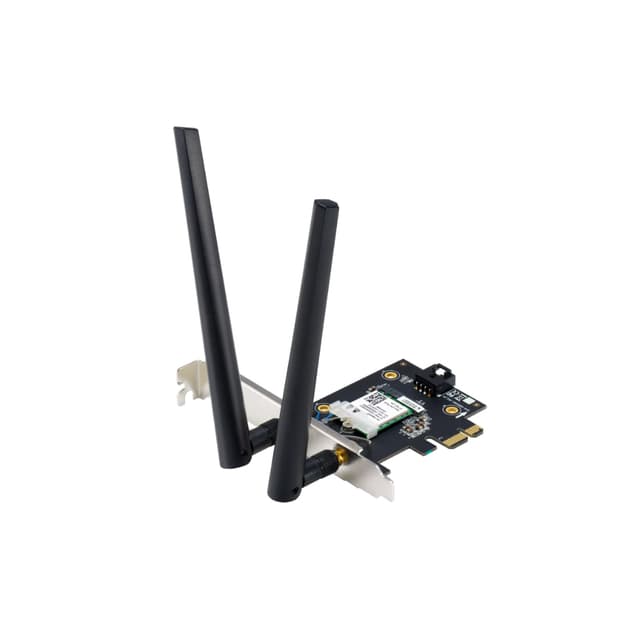 Беспроводной сетевой адаптер, ASUS, PCE-BE92BT, WiFi 7, 802.11be, 2,4 ГГц / 5 ГГц / 6 ГГц, BE9400, Bluetooth 5.4,