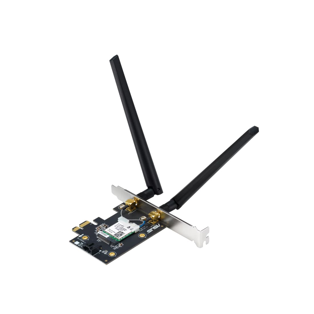 Беспроводной сетевой адаптер, ASUS, PCE-BE92BT, WiFi 7, 802.11be, 2,4 ГГц / 5 ГГц / 6 ГГц, BE9400, Bluetooth 5.4,