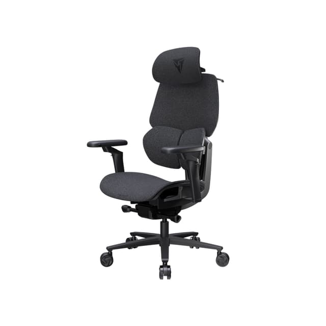 Игровое компьютерное кресло, ThunderX3, FLEX Pro-Loft Dark Grey, Тканное покрытие, (Ш)85*(Г)50*(В)120(140) см, Тёмно-серый