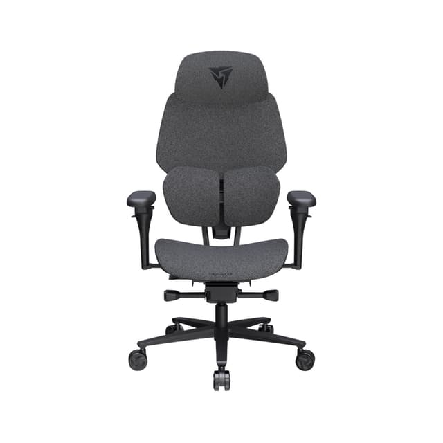 Игровое компьютерное кресло, ThunderX3, FLEX Pro-Loft Dark Grey, Тканное покрытие, (Ш)85*(Г)50*(В)120(140) см, Тёмно-серый