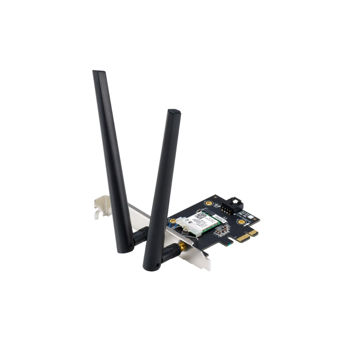 Беспроводной сетевой адаптер, ASUS, PCE-BE6500, WiFi 7, 802.11be, 2,4 ГГц / 5 ГГц / 6 ГГц, BE6500, Bluetooth 5.4,