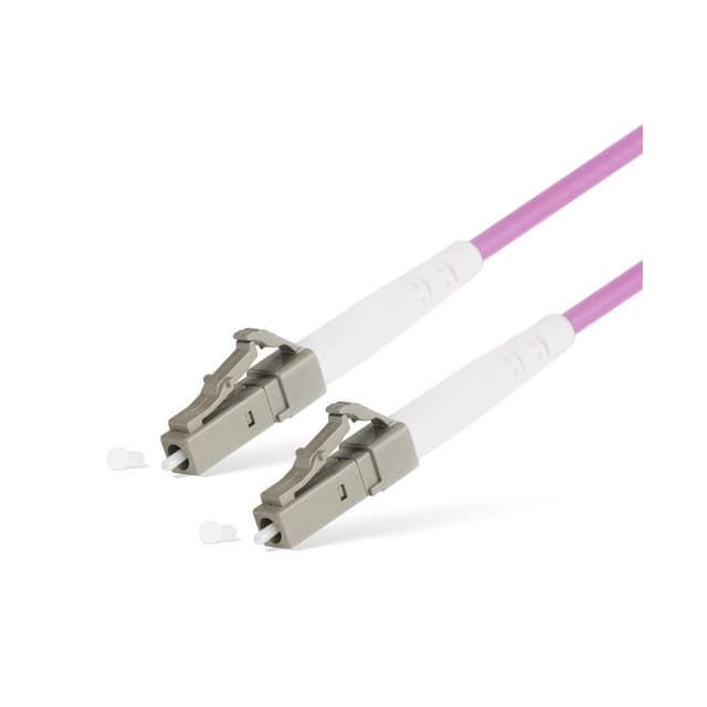 Патч корд оптоволоконный,, LC/UPC-LC/UPC MM OM3 50/125 Simplex 3.0мм 1 м, LSZH