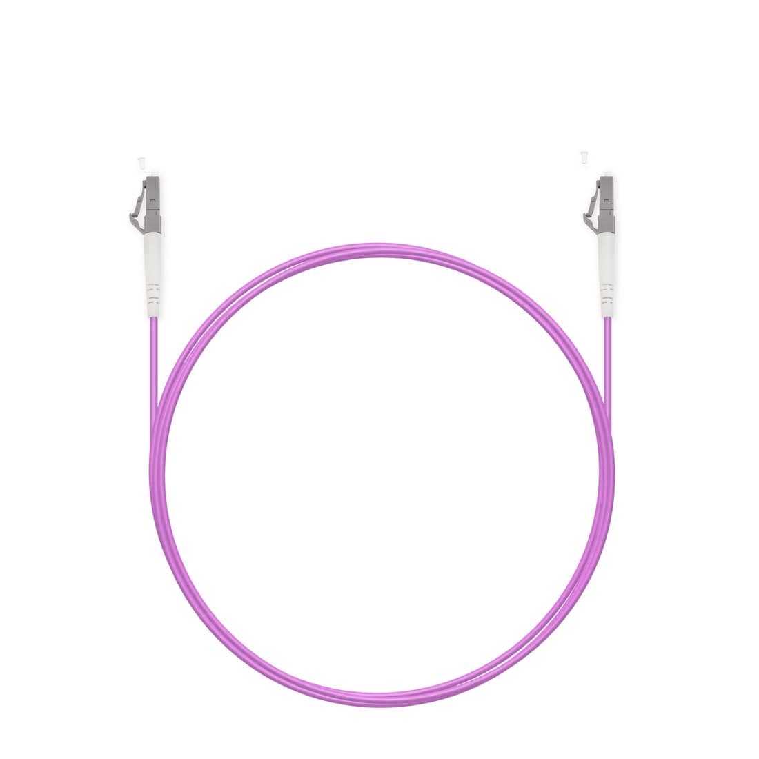 Патч корд оптоволоконный,, LC/UPC-LC/UPC MM OM3 50/125 Simplex 3.0мм 1 м, LSZH