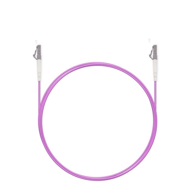 Патч корд оптоволоконный,, LC/UPC-LC/UPC MM OM3 50/125 Simplex 3.0мм 1 м, LSZH