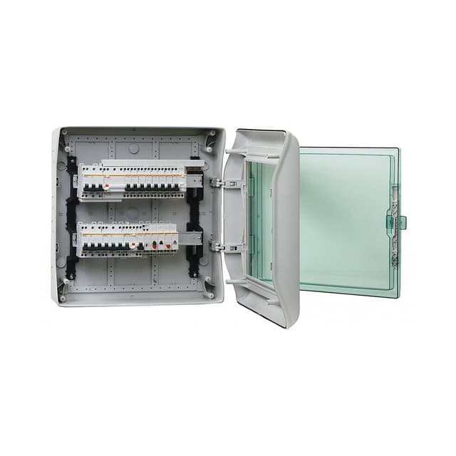 Пылевлагозащищенный щит, SE, 13984, Kaedra 2x18 модули IP65