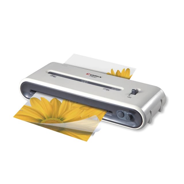 Ламинатор А4, COMIX, F9061, 2 вала, 80-125 мкм, 30 см/мин., Серый