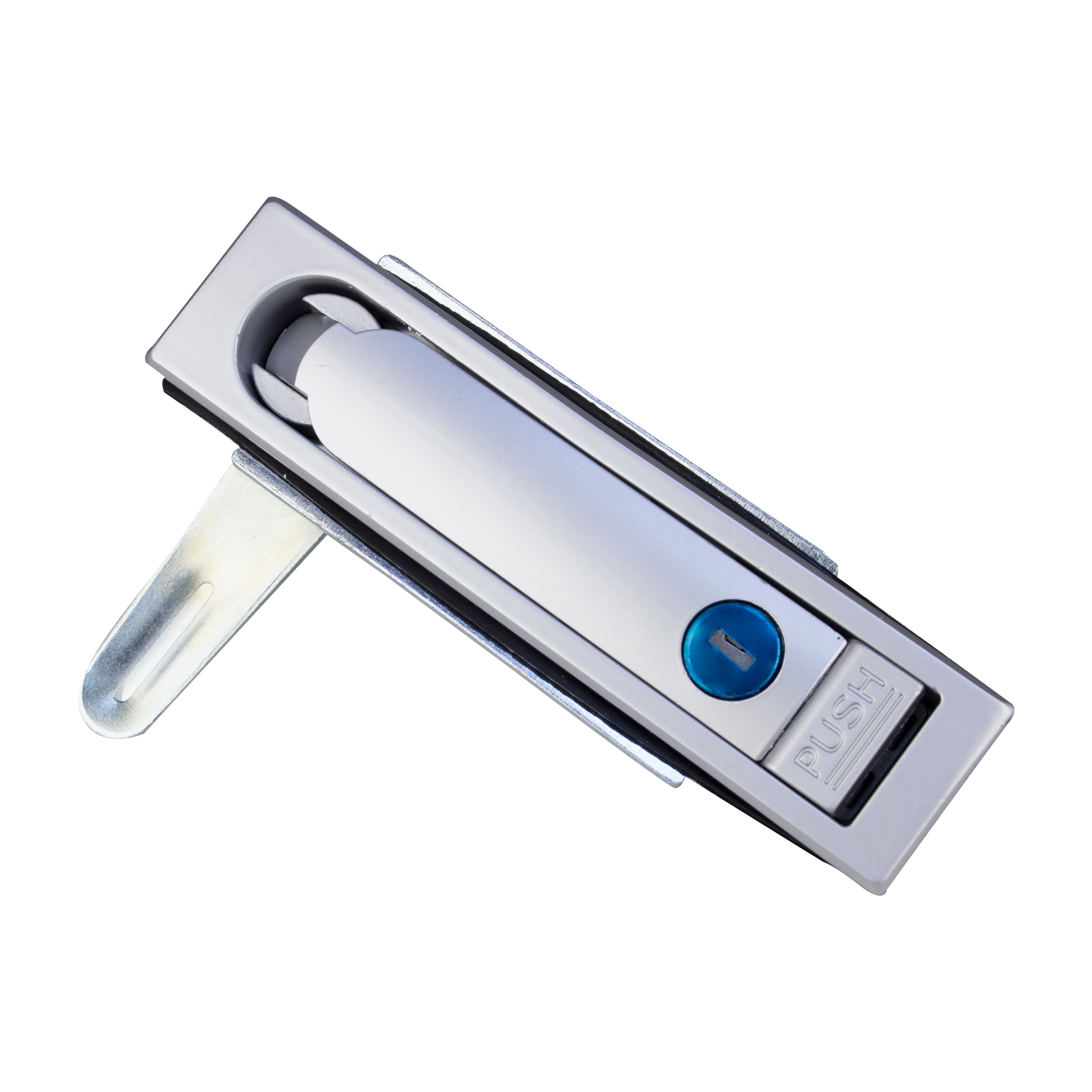 Замок металлический с ключом, Deluxe, MS712, (замок+язычок+ключ)