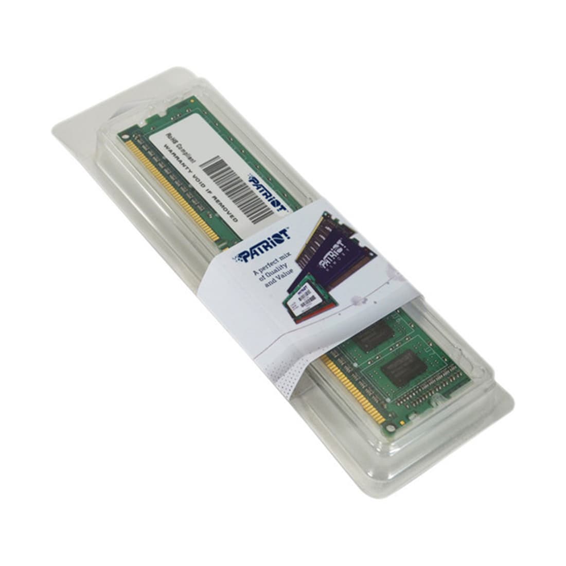 Модуль памяти, Patriot, SL PSD38G16002 DDR3, 8GB, DIMM <PC3-12800/1600MHz>