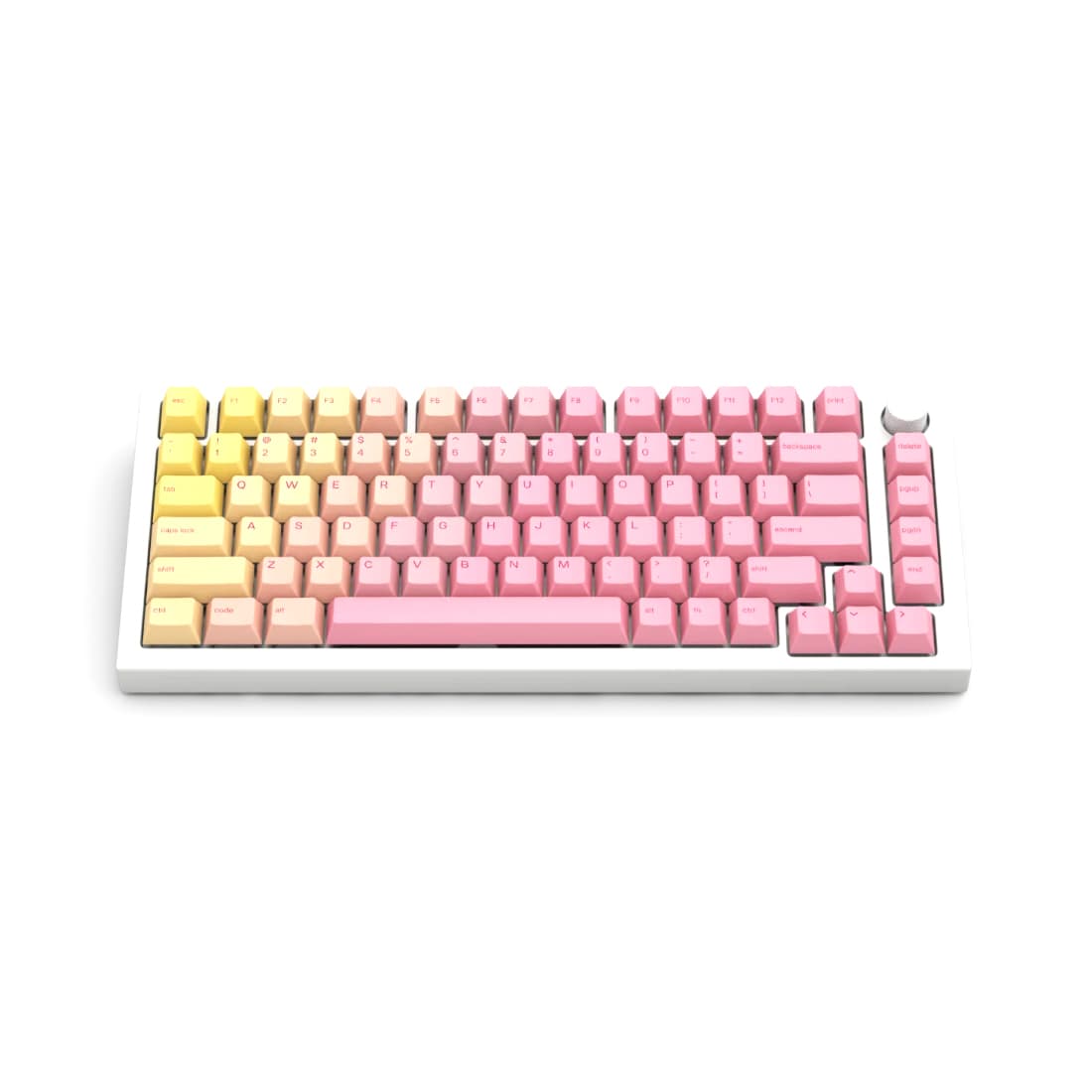 Набор кнопок на клавиатуру, Glorious, GPBT Keycaps Grapefruit, GLO-KC-GPBT-PG, 143 кнопки, PBT пластикластик, Розовый