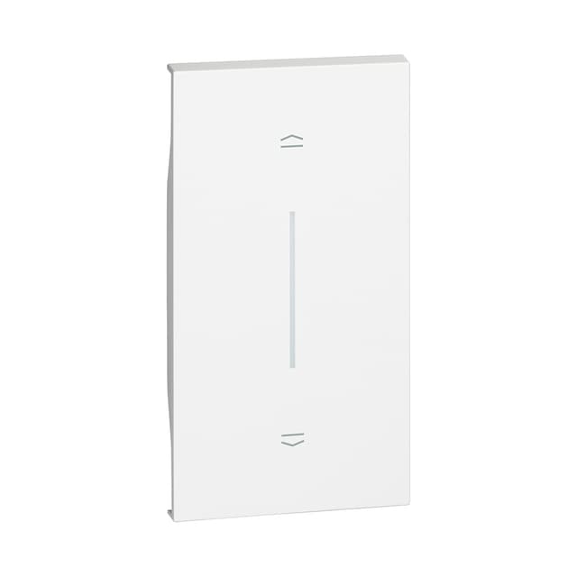 Лицевая панель, Bticino, KW05M2, Living Now для выкл.рольставней 2 модуля белый