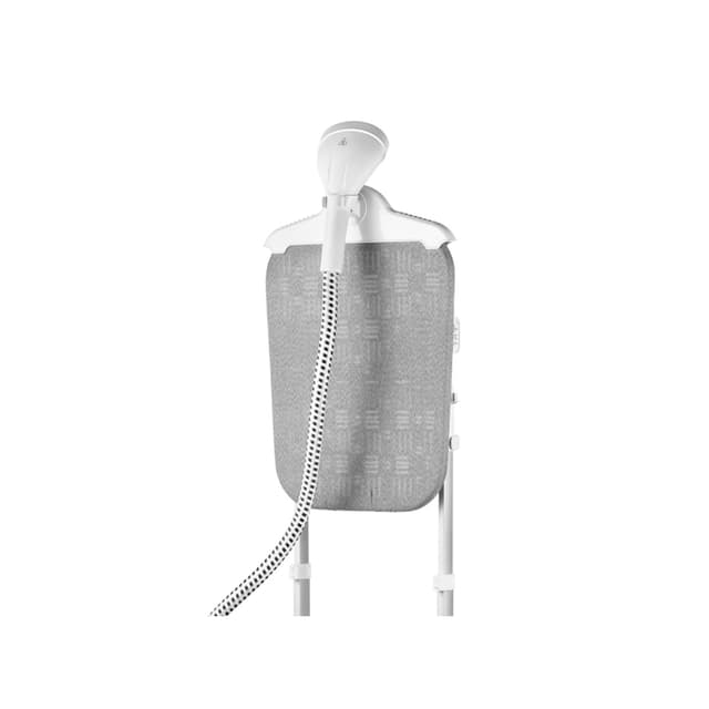 Отпариватель вертикальный, Kitfort, КТ-9122, Горизонтальное отпаривание, Объем 2400мл, Максимальная подача пара 30-35 г/мин, Время работы 60 мин, Мощность 1800 Вт, Длина шнура 1.7м, Белый/Черный