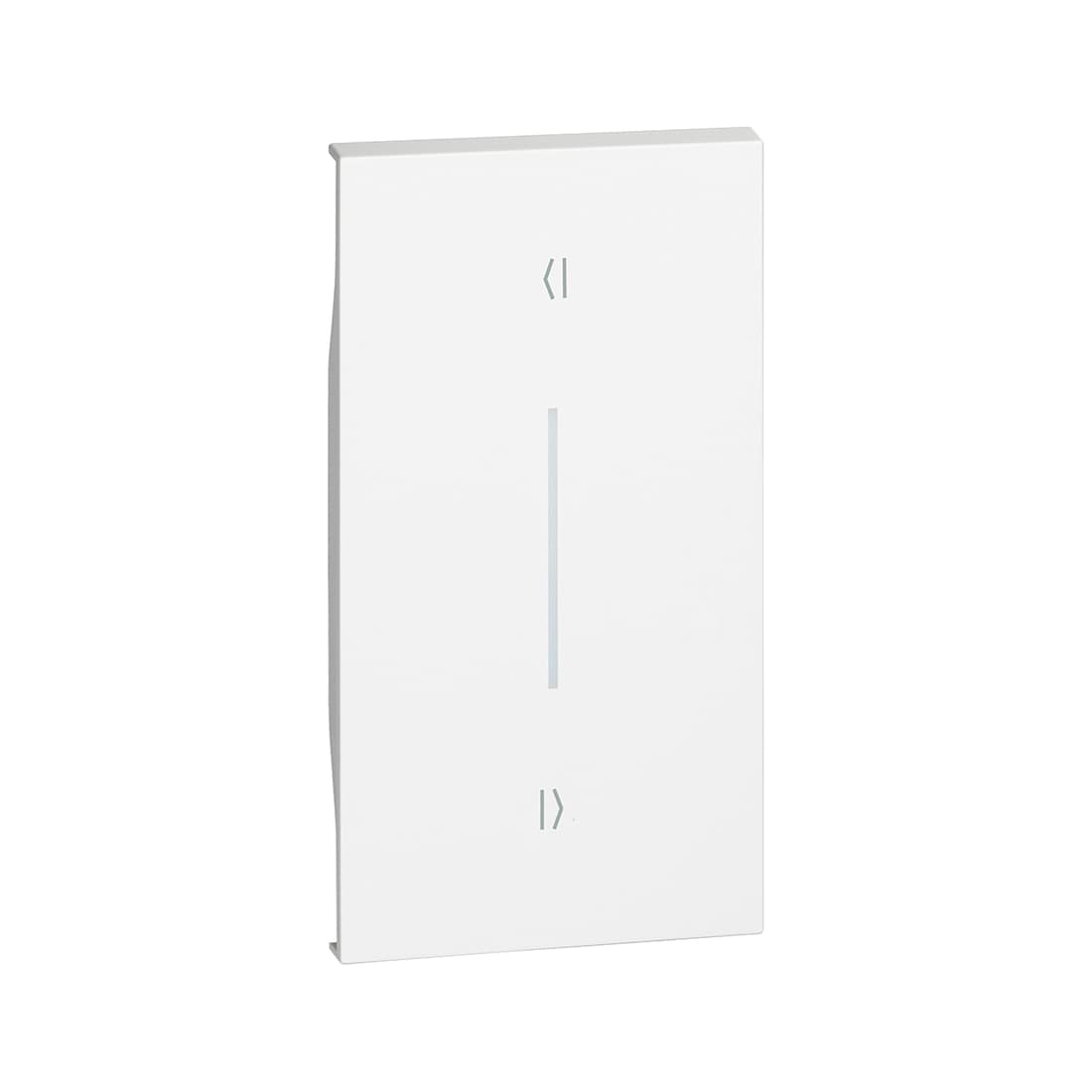 Лицевая панель, Bticino, KW05M2V, Living Now выключателей рольст/жалюзи верт. разм. 2 модуля Белый