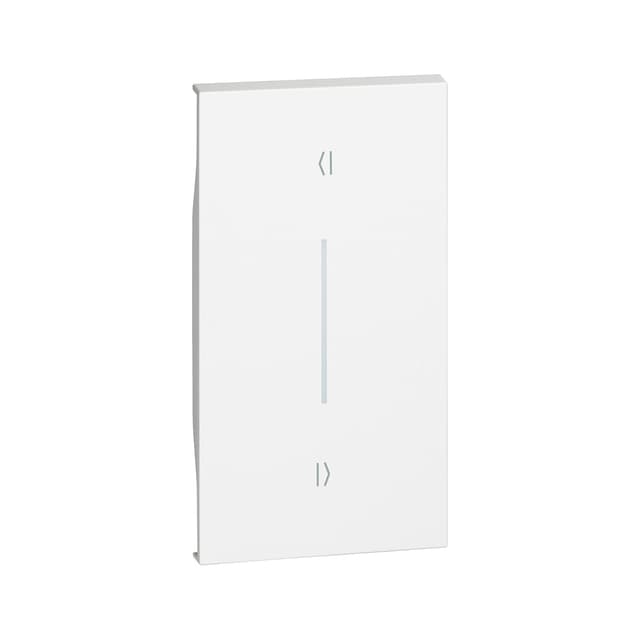 Лицевая панель, Bticino, KW05M2V, Living Now выключателей рольст/жалюзи верт. разм. 2 модуля Белый