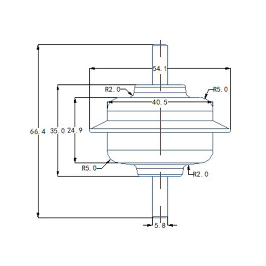 Ограничитель перенапряжения, Deluxe, YH1.5W-0.5/2.6, 400 В