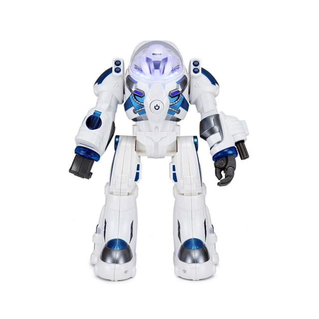 Радиоуправляемый Робот, RASTAR, 76900W, 1:14, RS Spaceman Robot, Свет, Звук, Музыка, Танцует, Стреляет, Двигает руками, Программируется, Белый
