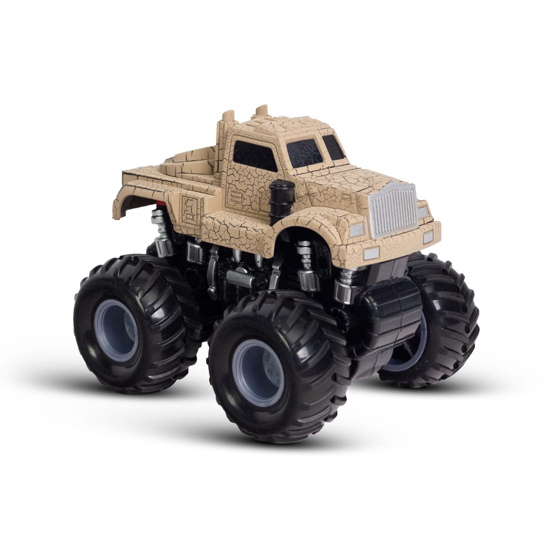 Инерционный внедорожник 12см, X Game kids, X7656, Серия OFF-ROAD, Открытая упаковка, Бежевый кузов, Цветная русифицированная коробка