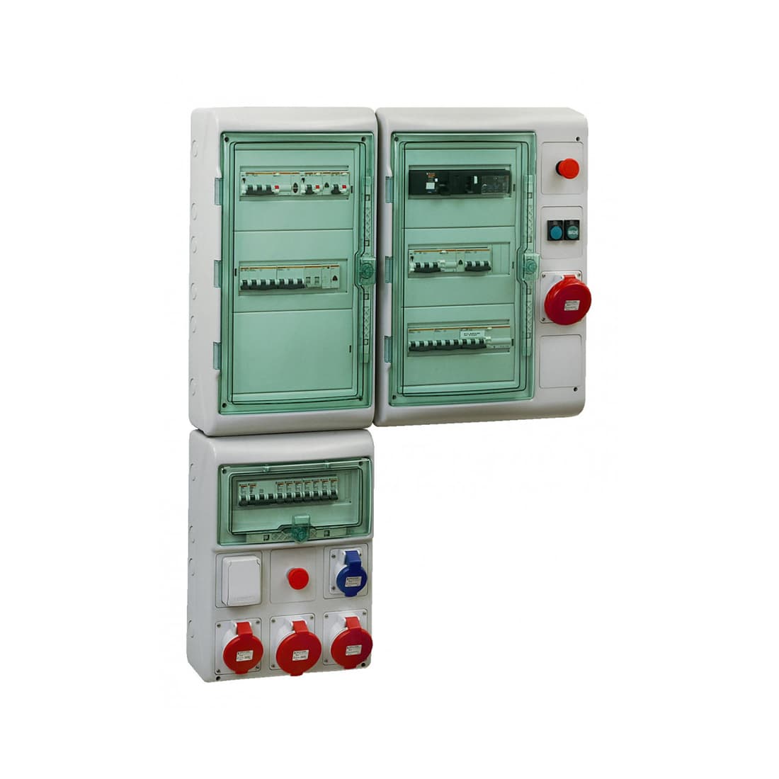 Пылевлагозащищенный щит, SE, 13985, Kaedra 3x12 модулей IP65