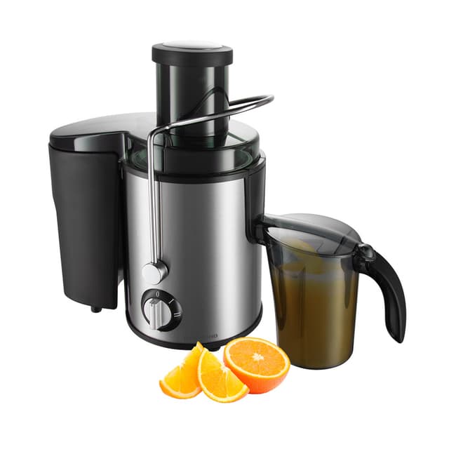 Соковыжималка центробежная, Redmond, RJ-M911, Мощность 860 Вт, 2 скорости, Скорость работы 20000 об/мин, Диаметр загрузочного отверстия 65 мм, Резервуар для сока 750 мл, Резервуар для жмыха 1500 мл