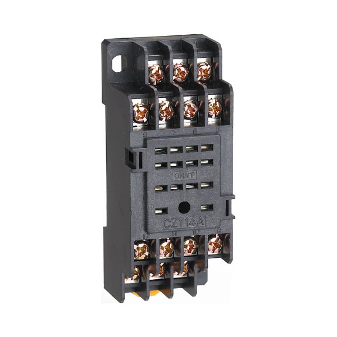 Розетка, CHINT, CZY14A 285976, для JZX-22F(D) 4 контакта