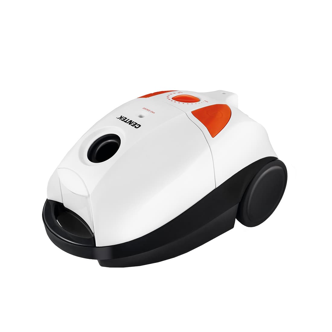 Пылесос, Centek, CT-2503, 2000W, 400W, Регулятор мощности, Телескоп, Мешок 2.5л, Белый-Оранжевый