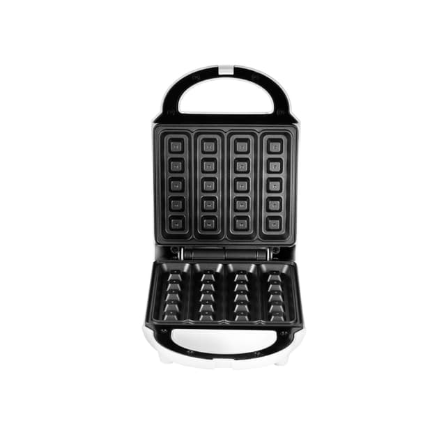 Вафельница для бельгийских вафель, Kitfort, КТ-1641, Мощность 460 Вт, Пластик, Металл, Антипригарное покрытие, Защита от перегрева, Белый