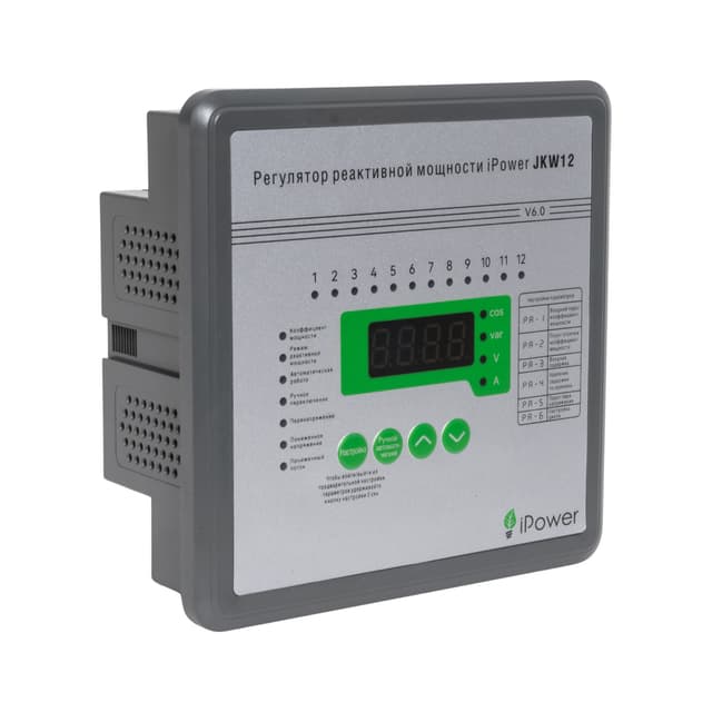 Регулятор реактивной мощности, iPower, JKW12, с 12-тью контурами