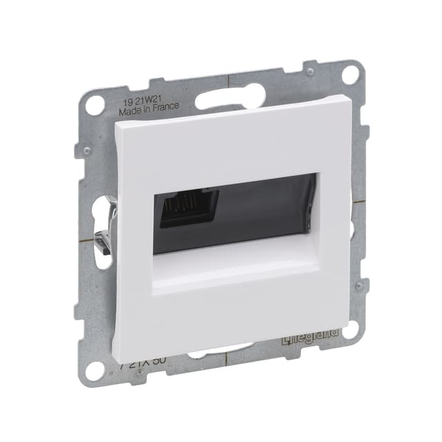 Информационная розетка одинарная, Legrand Suno, 721150, RJ45 Кат.5e UTP Белый