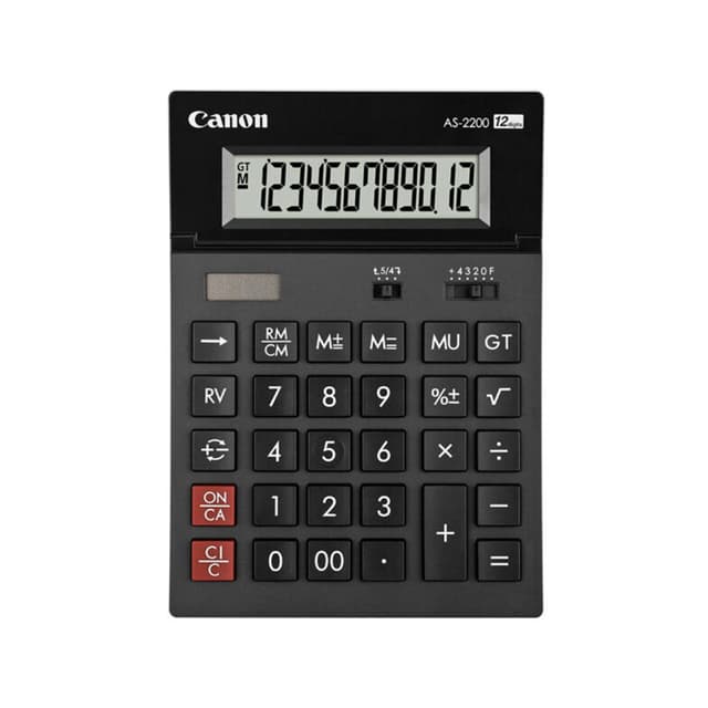 Калькулятор, Canon, AS-2200, 4584B001AC