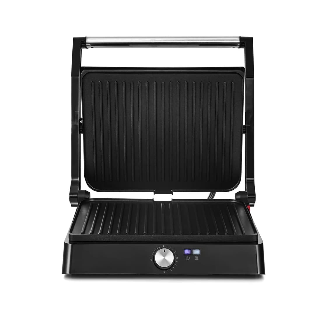 Гриль, Kitfort, КТ-1661, Вид гриля Открытый и Закрытый, Мощность 2200 Вт, Температура нагрева °С 230, Управление механическое, Цвет черный