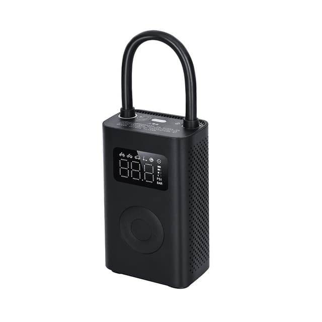 Автомобильный компрессор, Xiaomi, Portable Electric Air Compressor 2, BHR7112GL/MJCQB06QW, Литий-ионный аккумулятор 2000 мАч (14,4 Втч), Уровень шума во время работы <80 дБ (А) на расстоянии 1 м, Размеры 123  75,5  45,8, Длина воздушного шланга 200 мм (включая адаптер клапана, исключая конец резьбы), 0,2–10,3 бар / 3–150 фунтов на квадратный дюйм, Номинальное напряжение зарядки 5V  2A, Размер воздушного клапана (внутренний диаметр): Порт клапана Schrader  6,9 мм, Адаптер клапана Presta  6 мм, Ад...