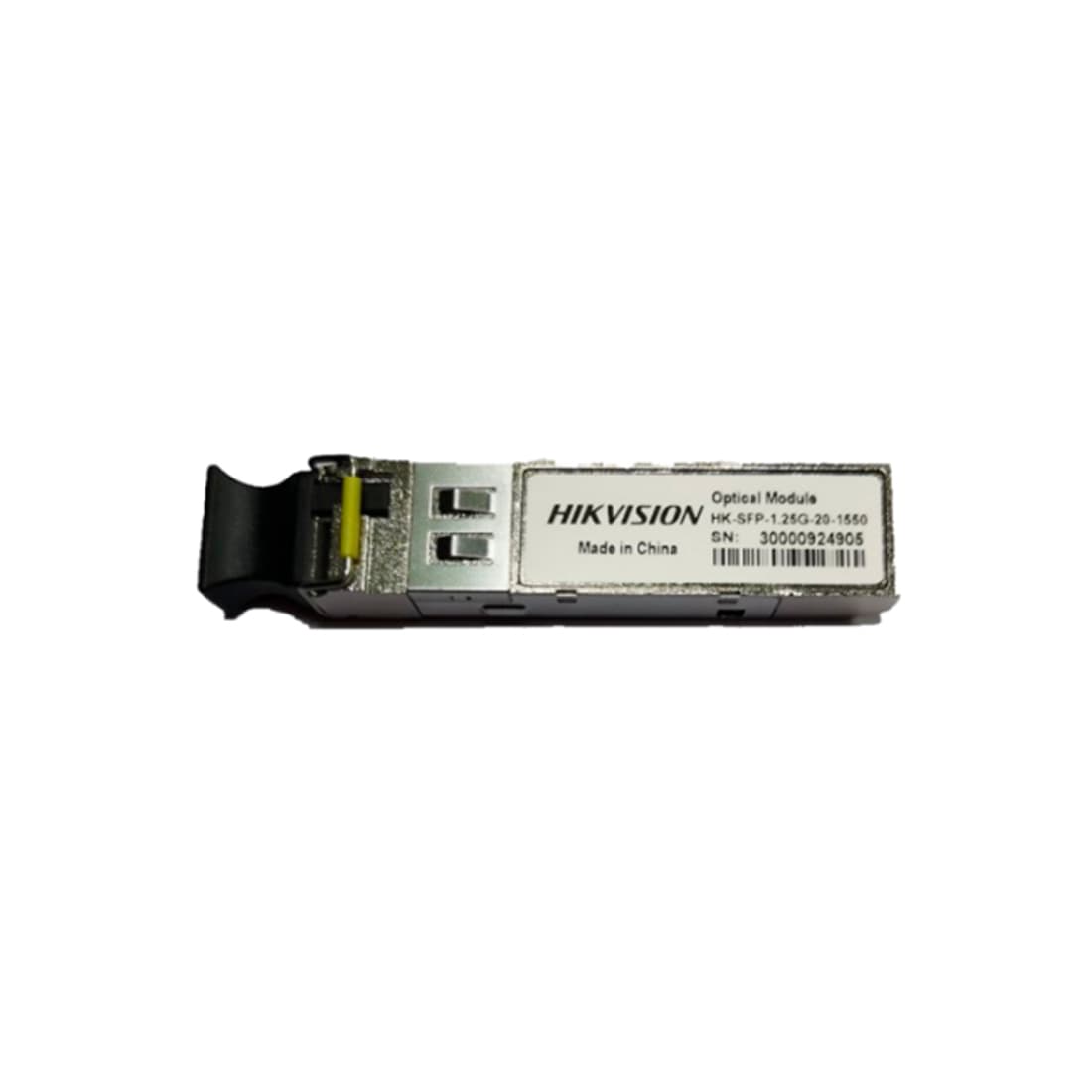 SFP модуль, Hikvision, HK-SFP-1.25G-20-1550, Интерфейс: 1SFP 1250Мбит/с / Optical 1LC 1250Мбит/с, Расстояние: 0~20км, Duplex